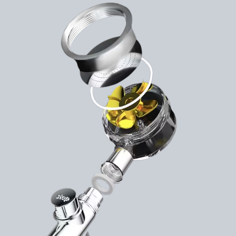 MopEZy® TurboFlow Pro – High Pressure Shower Head