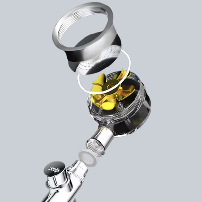 MopEZy® TurboFlow Pro – High Pressure Shower Head